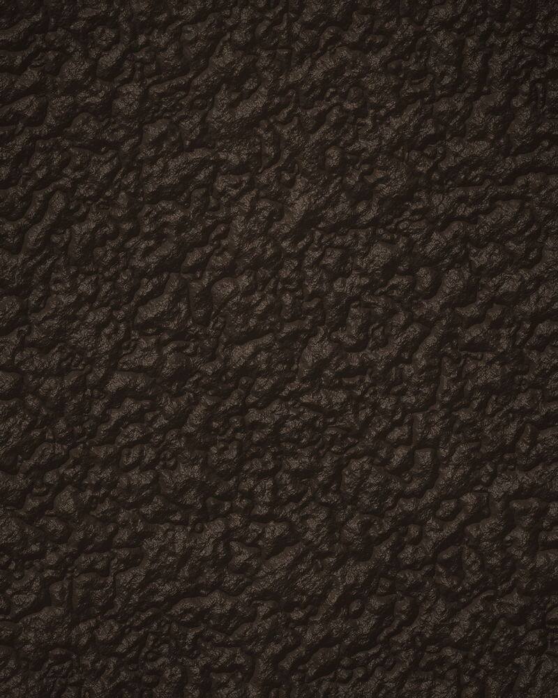 Editorial texture study — dark espresso, close-grained surface in raking light